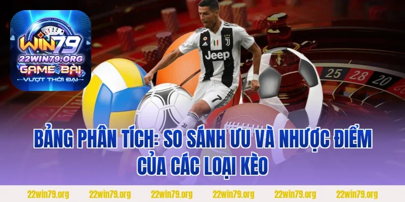 Bảng phân tích: So sánh ưu và nhược điểm của các loại kèo