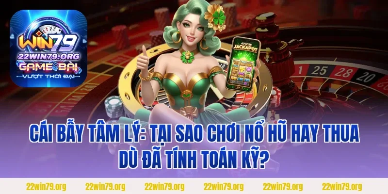 Cái bẫy tâm lý: Tại sao chơi nổ hũ hay thua dù đã tính toán kỹ?