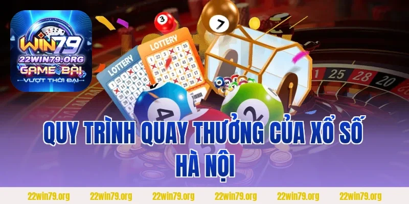 Quy trình quay thưởng của xổ số Hà Nội